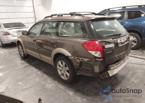 2008 Subaru Outback 2.5I/2.5I L.l. Bean Edition from USA, damaged, VIN 4S4BP61C387363391